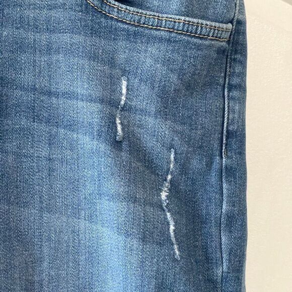 Just Black Frayed Edge Jeans, Size 32 - Picture 3 of 10